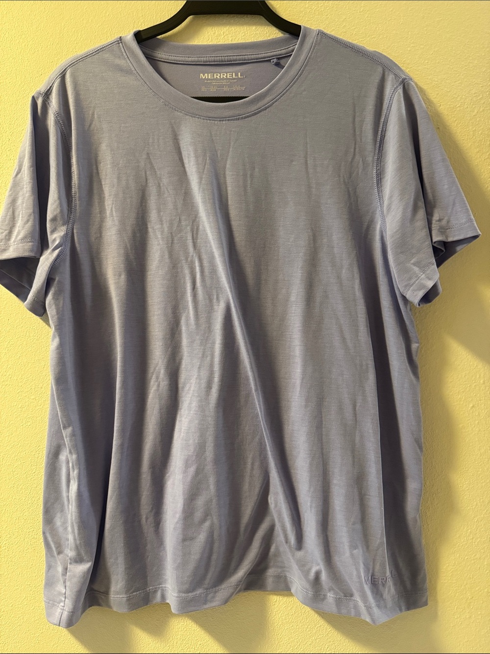 Merrell Men's Light Lavender Crew Short Sleeve Tee